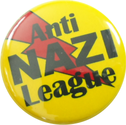 Anti NAZI League Button
